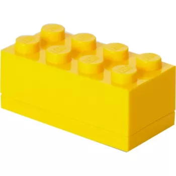 LEGO pusdienu kastīte Room Copenhagen 4012 — polipropilēns (PP), dzeltena, 92×46×43 mm, 1 gab.