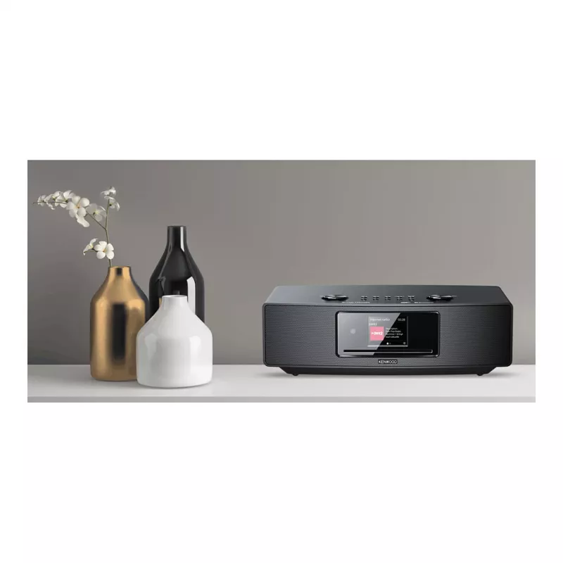 JVC Kenwood CR-ST700SCD-B interneta un digitālais radio ar DAB+ un FM