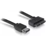 SATA kabelis DeLOCK eSATAp Slimline SATA 13 kontaktu 0,5 m