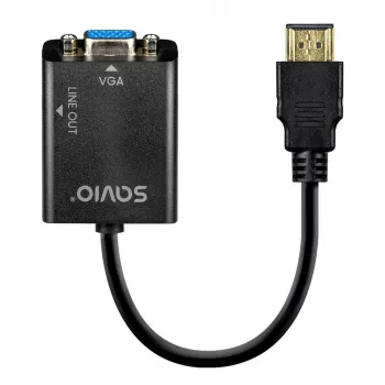 Savio SAVAK-76 HDMI-VGA adapteris ar audio izeju