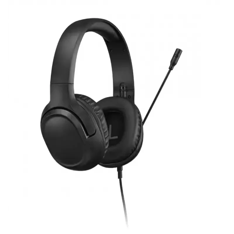Lenovo H110 spēļu austiņas GXD1P46879, vadu, 3,5 mm, iebūvēts mikrofons, 50 mm skaļrunis, 50 Hz-20 kHz, 32 Ω, melnas