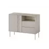Cama 1D2S TRESSE kumode 100x40x75 kašmira matēts