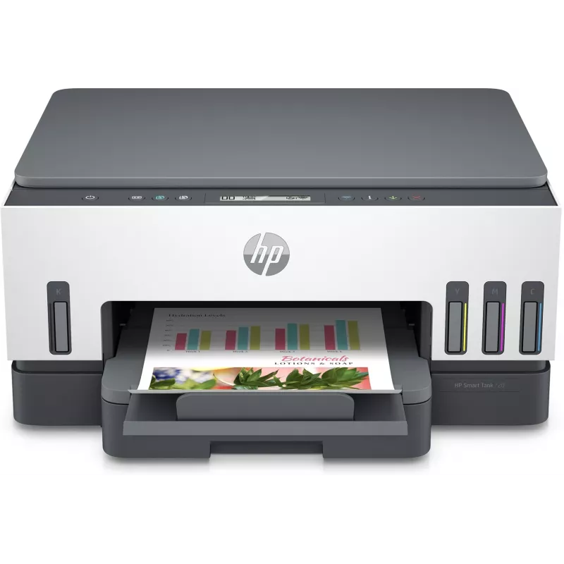 Daudzfunkciju printeris HP Smart Tank 720 — termālā tintes druka, krāsains, A4, Wi‑Fi, duplekss, 4800x1200 dpi