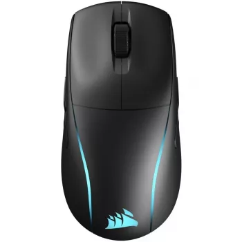 CORSAIR M75 — spēļu peles paliktnis, melns, monohromatiska virsma, svars 0.089 kg