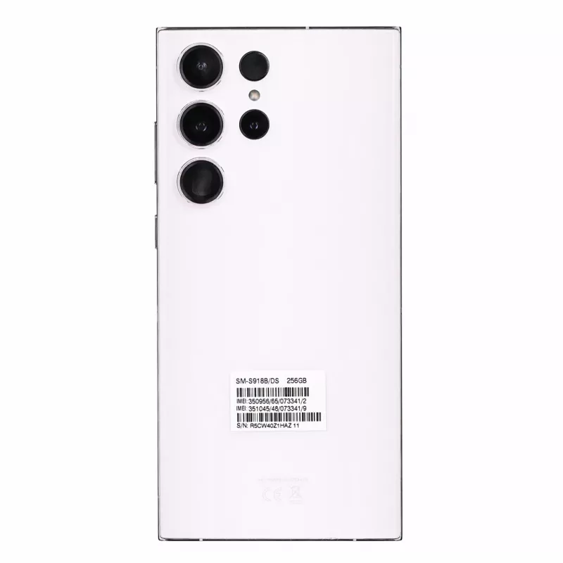 Samsung Galaxy S23 Ultra S918B DS 8/256GB Balts (REMADE) 2Y