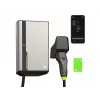 Green Cell HabuDen EVGC021B2250 Wallbox elektroauto uzlādes stacija 22 kW 32A, Type 2, 5 m kabelis, NFC, Bluetooth, Wi-Fi, alumīnijs
