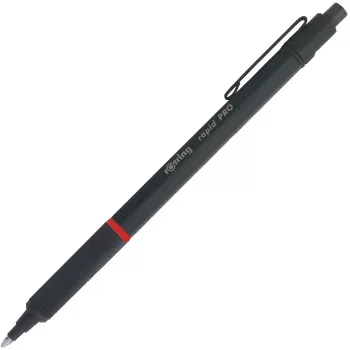 Rotring 1904442 lodīšu pildspalva Melna Clip-on ievelkama lodīšu pildspalva