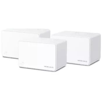 TP-Link Halo H3000X (3-pack) Wi-Fi 6 tīkla sistēma, divu joslu (2.4 GHz / 5 GHz), balta