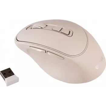 Bezvadu pele 2.4GHz uzlādējama 6 pogas 2400DPI 45