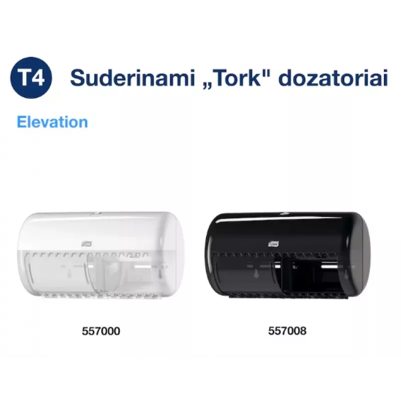 Tualetes papīrs Tork Premium Extra Soft Conventional T4 — 4 slāņu ruļļi 9,7 cm x 19,1 m, iepakojumā 6 gab.
