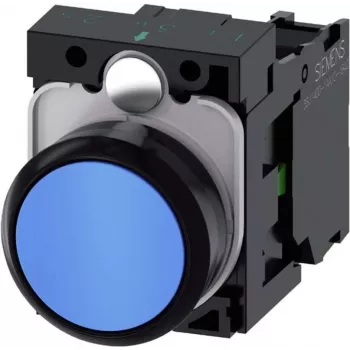 Siemens 3SU1100-0AB50-1BA0 zilā krāsā