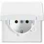 BUSCH-JAEGER SCHUKO kontaktligzda IP44 20EUGK-32-101 AW44 vāks 20EUGK-32-101