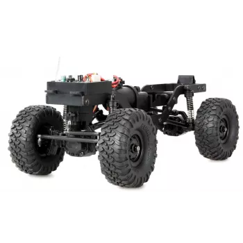 Amewi RC Crawler Mini-D90 AMXRock 4WD 1:16 RTR melns (22725)