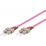 Microconnect FIB222007-4 optiskās šķiedras kabelis OM4 SC-SC 7 m violets