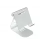 TERRATEC iTab M - Alumīnija statīvs viedtālrunim un planšetdatoram - Sudraba krāsa - Ekrāna izmērs: 8,8-25 cm (3,5-10 inch) - Galda statīvs (219728)