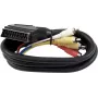 SCART uz 6x RCA adaptera kabelis Omnitronic 1,5 m