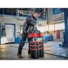 Einhell 4540036 E-Case Bag sistēmas instrumentu soma, poliesters, 30 kg slodze, melna/sarkana