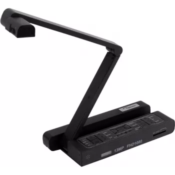 Optoma DC455 - Digitālā dokumentu kamera - Krāsu - 13 000 000 pikseļi - 1920 x 1080 - 1080p - Audio - VGA, HDMI - USB 2.0 - 5 V līdzstrāva (DC455)