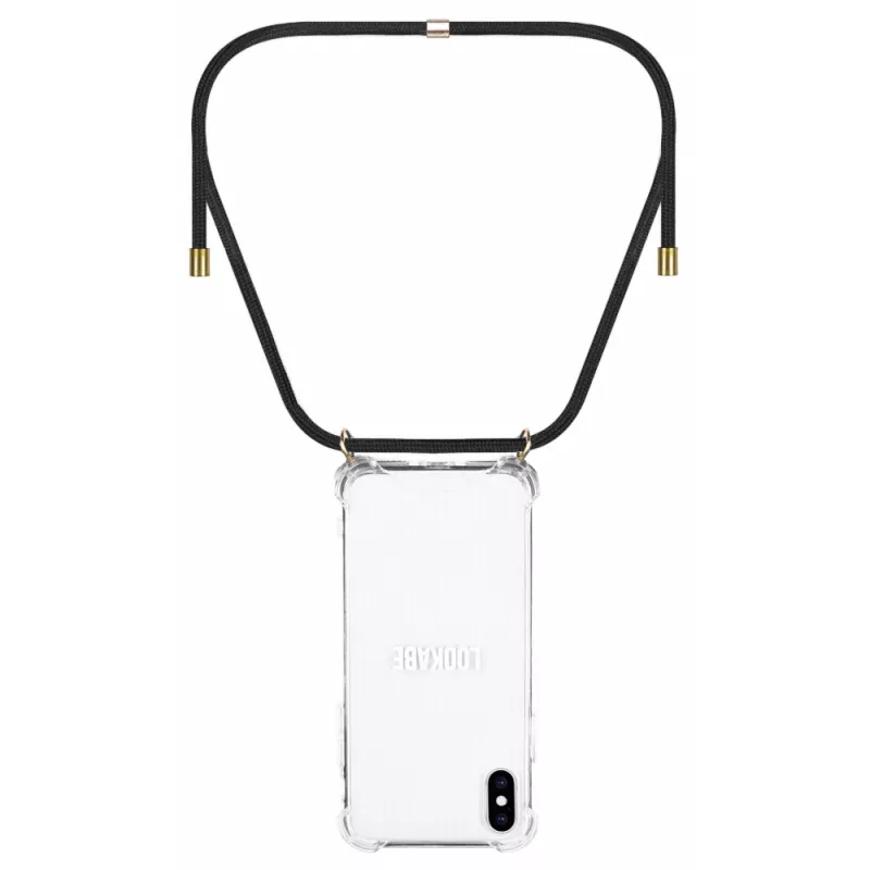 Vāciņš Cover Coros LOO005 iPhone XS Max 16.5 cm (6.5 collu) Melns Caurspīdīgs