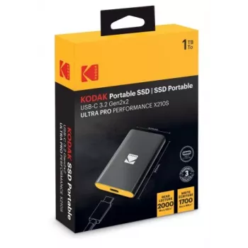 Pārnēsājams SSD Kodak X210 S 3.2 Gen2 1TB EKSSD1TX210SK
