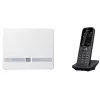 Gigaset N530 IP PRO + S700H PRO DECT telefons ar zvanītāja ID, antracīts