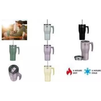 THERMOS izolētais krūzītes REFRESHING SERIES melns, matēts 850,0 ml (4140232085)