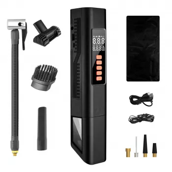 Extralink Auto putekļsūcējs ar 2-in-1 kompresoru 12V USB