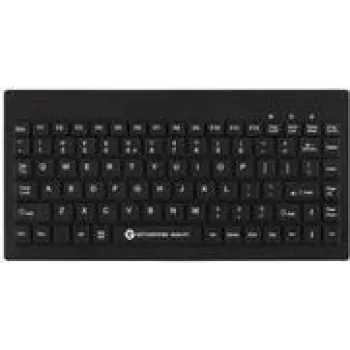 Vadu medicīnas tastatūra GETT TKG-088-GCQ-IP68-KGEH Melna USB 2.0 Vācu izkārtojums, mazgājama, IP68