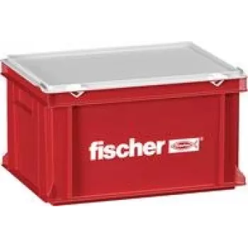 Transporta kaste FISCHER 091425 — 400 x 300 x 237 mm, plastmasas uzglabāšanas/transportēšanas konteiners