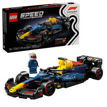 LEGO Speed Champions 77243 Oracle Red Bull Racing RB20 F1 sacensību auto