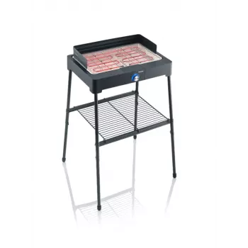 Severin PG8566 Elektriskais Bārbekjū un Grils Melns 2200 W