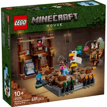 LEGO MINECRAFT 21272 Meža savrupmājas kaujas komplekts