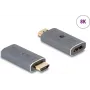 DeLOCK 64324 HDMI EDID emulators 8K, antracīta