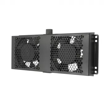 Dzesēšanas ventilators Extralink 2 FANS ROOF COOLING UNIT 220V AC Melns Metāls