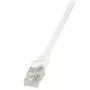 Tīkla kabelis LogiLink 10 m RJ-45 Cat6 U/UTP Balts