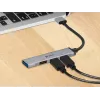 USB sadalītājs Tracer H41 ar 4 portiem, USB 3.0, alumīnija korpusā