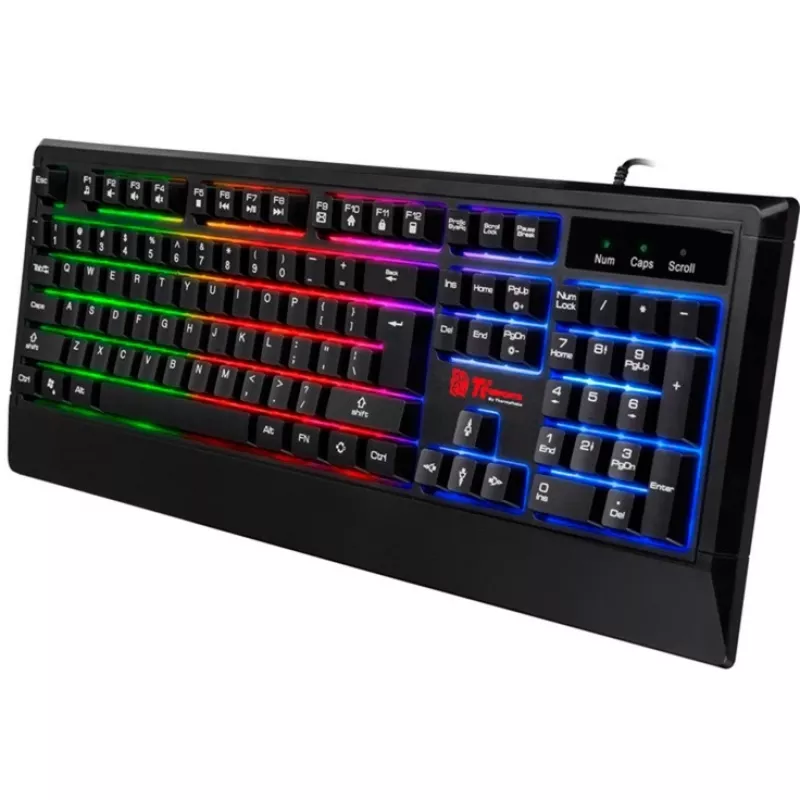 Tt eSPORTS Challenger Combo USB QWERTY Vācu Melns (CM-CHC-WLXXPL-GR)