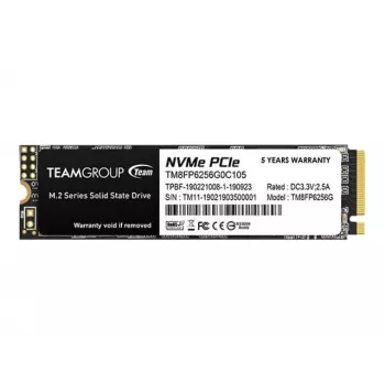Team Group MP33 - SSD - 256 GB - Iekšējais - M.2 2280 - PCIe 3.0 x4 (NVMe)