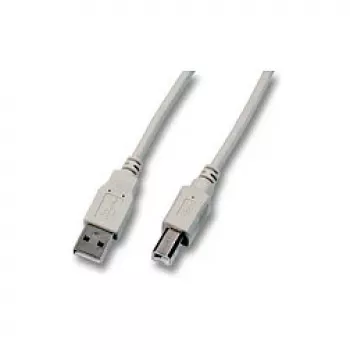 EFB-Elektronik USB 2.0 savienojuma kabelis A-B, 1,8 m, pelēks, Classic (K5255.1,8)