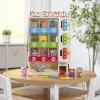 Melissa & Doug - Pārdošanas automāta rotaļu komplekts no koka, veikaliņš