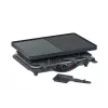 Steba RC 28 čuguna raclette grils, 1400 W, 8 pannu komplekts, melns