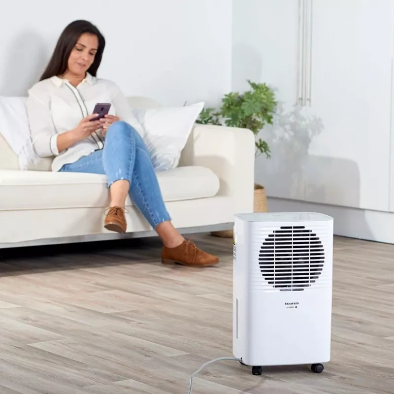 Gaisa mitruma savācējs Taurus DH1201 — 2.5 L tvertne, 90 m³/h, 210 W, 43 dB, R290