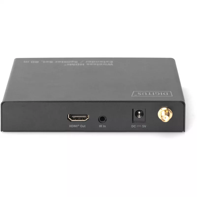Digitus DS-55315 bezvadu HDMI uztvērējs (papildu uztvērējs DS-55314 sistēmai, 80m, Full HD)