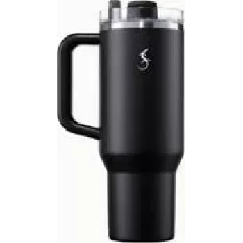 Termokrūze Lurch BIG CUP 1.2L, nerūsējošā tērauda dubultsienu vakuums, melna