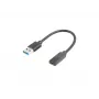 USB kabelis Lanberg AD-UC-UA-03 USB 3.2 Gen 1 0.15 m