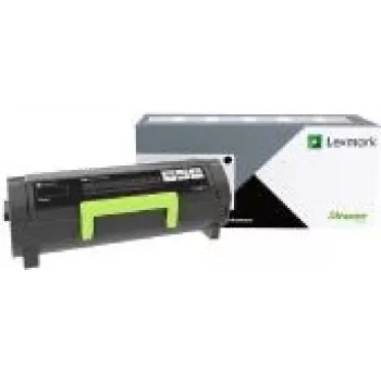 Tonera kasetne Lexmark 56F0XA0 Melna, Lāzera, 20 000 lappušu, 1 gab.
