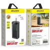 Portatīvais barošanas bloks AWEI PA-12 30000mAh 22.5W melns