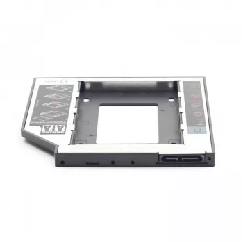Gembird MF-95-01 plānā montāžas rāmja adapteris 2.5 collu diskam uz 5.25 collu slotu