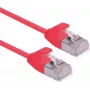 ROLINE DataCenter Patch-Cable RJ-45 (Tēviņš) uz RJ-45 (Tēviņš) 30 cm U/FTP CAT 6a Halogēns Brīvs, Moulded, Snagless, Stranded, 10 Gigabit Ethernet - Sarkans, Pantone 199C (21.15.3311)