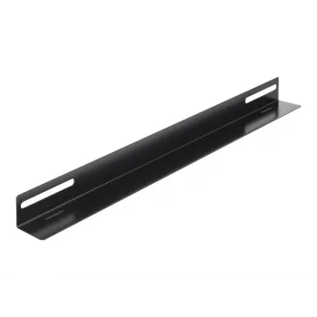 Montāžas kronšteins DeLOCK 19 collu 450x40mm 2 gab. Melns Metāls
